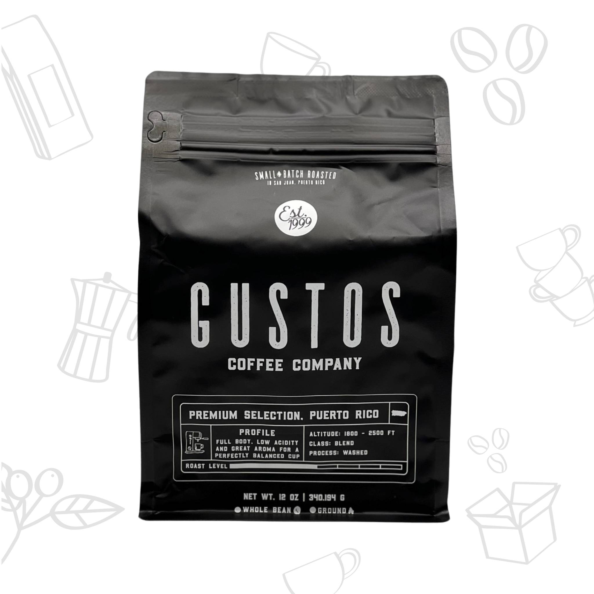 Gustos coffee cheap shop