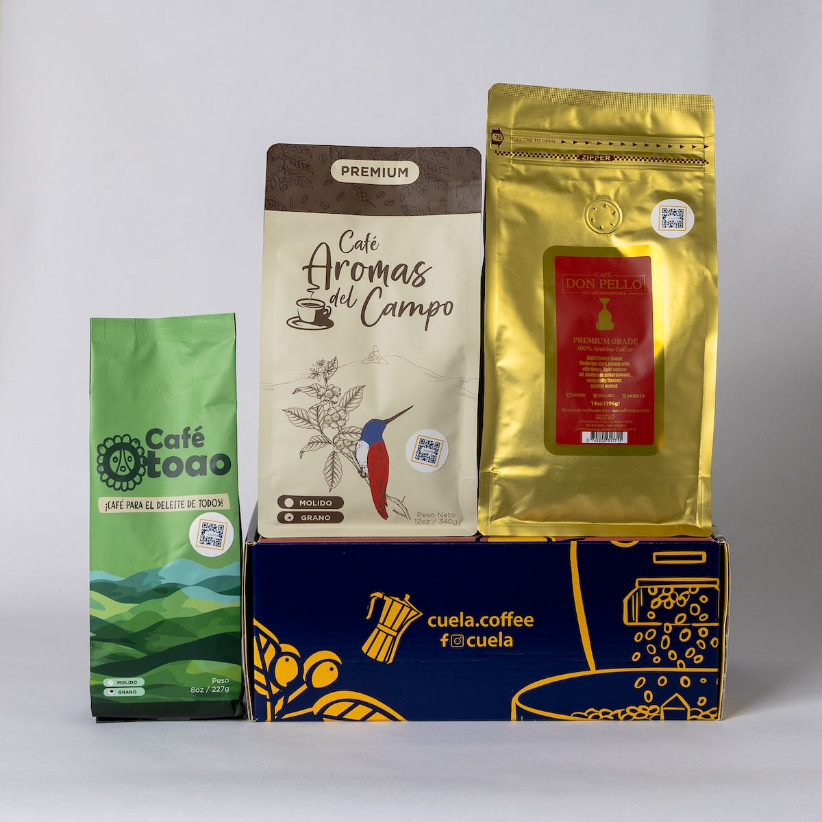 Cuela Box: Three Roasts