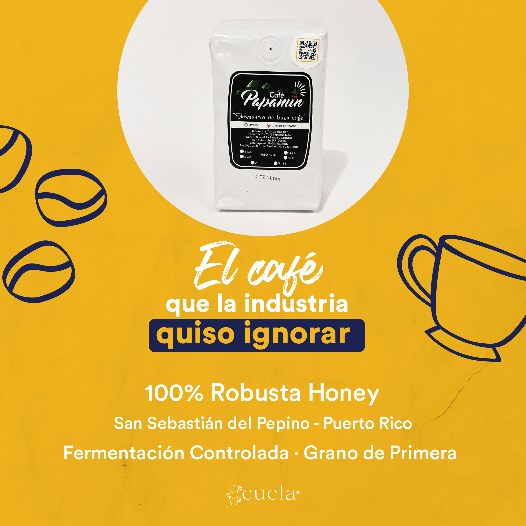 Papamin Robusta - Honey Process (Limited Edition)