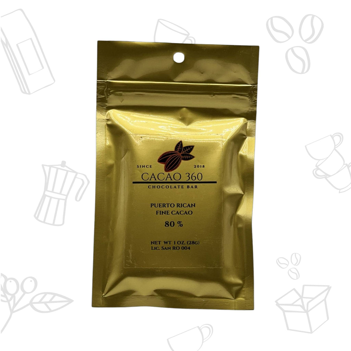 Dark Chocolate 80% - Cacao 360